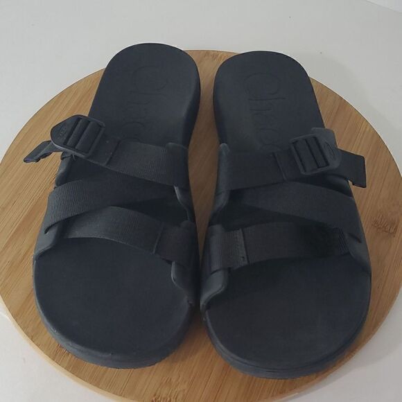 Chaco Chillos Slides Cross Straps Men\'s Size 13 main image 5